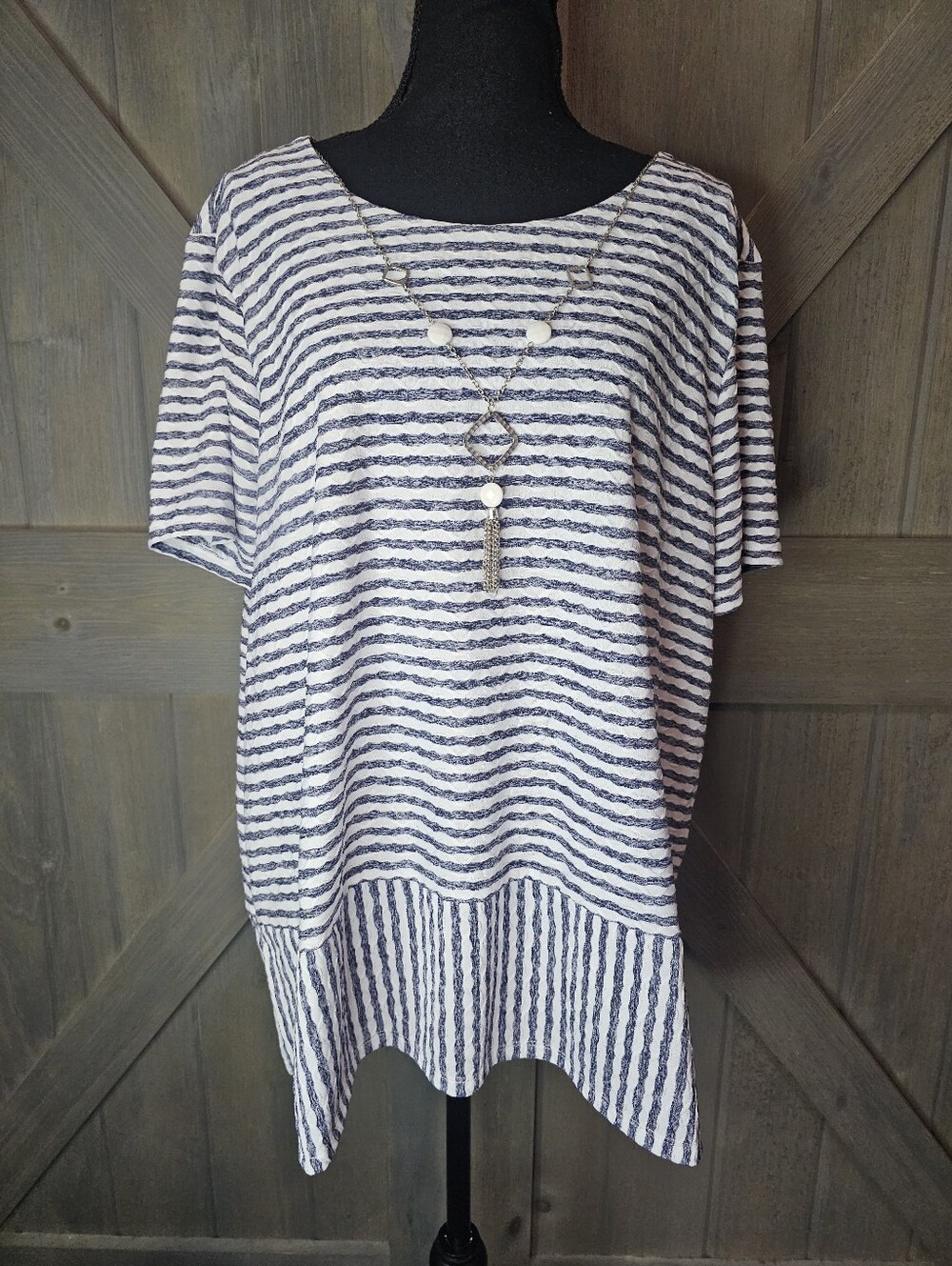 Alfred Dunner Blouse sz XL